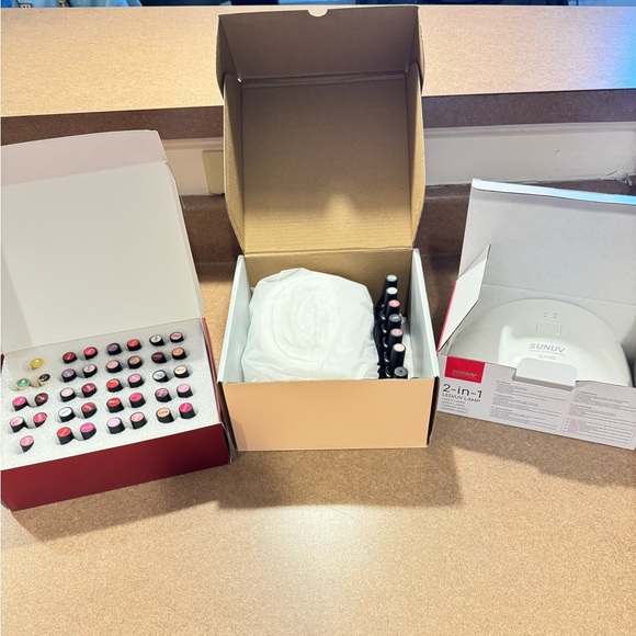 Other - At Home Gel Mani/Pedi Products
